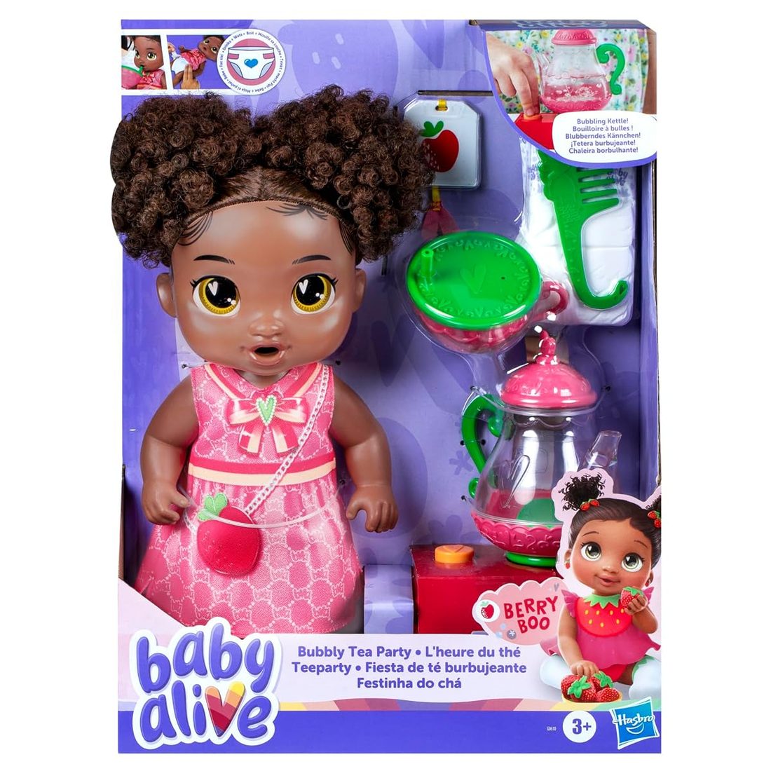Bubbly Tea Party Berry Boo Doll, view 2