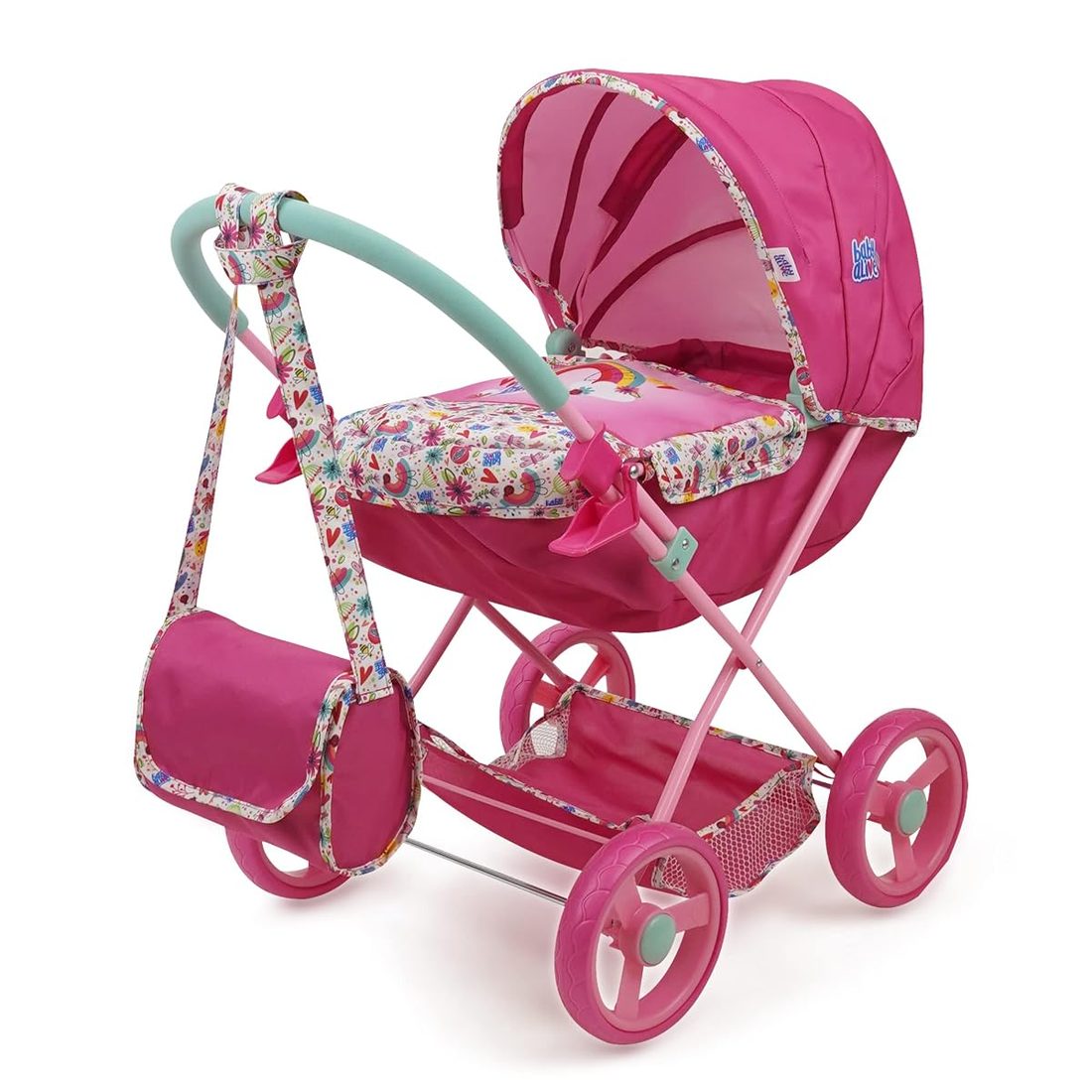 Deluxe Doll Pram Baby Alive doll set