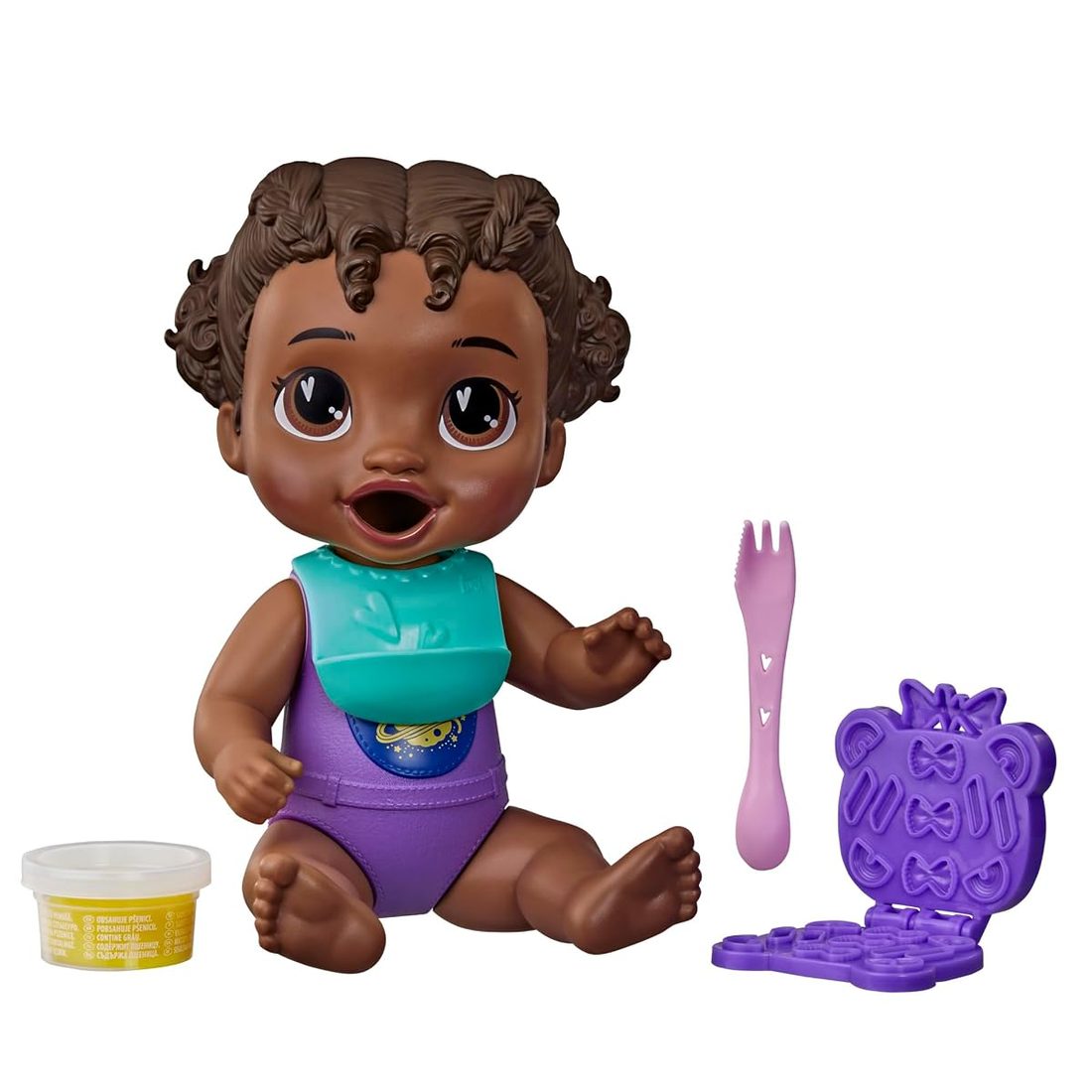 Dinnertime Creations, Black Hair Baby Alive doll set