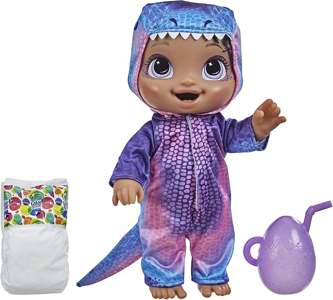 Dino Cuties Doll Baby Alive doll set