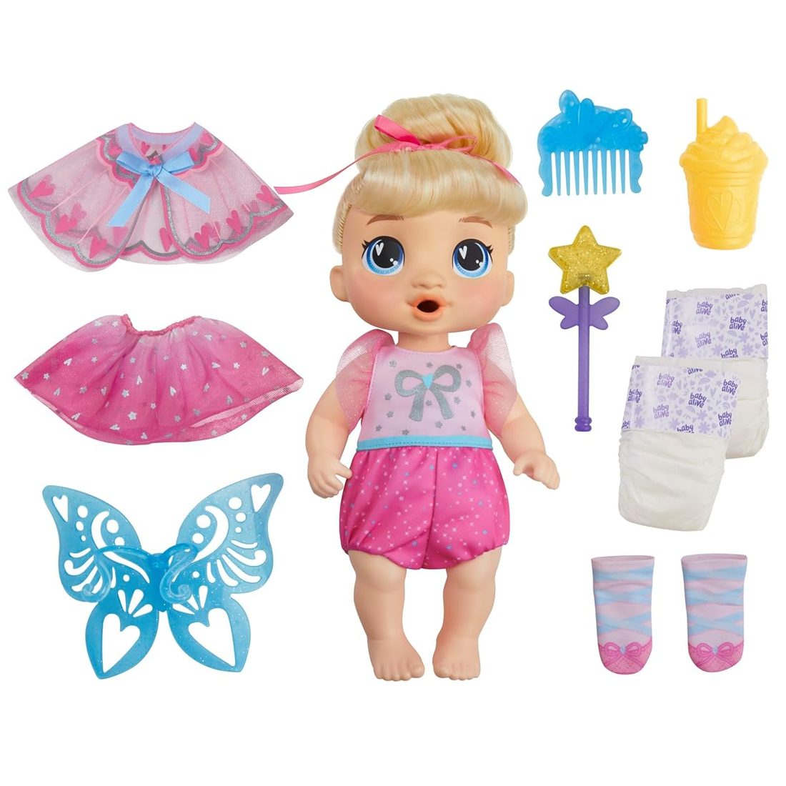 Fairy Fashions Harper Hugs Doll Baby Alive doll set