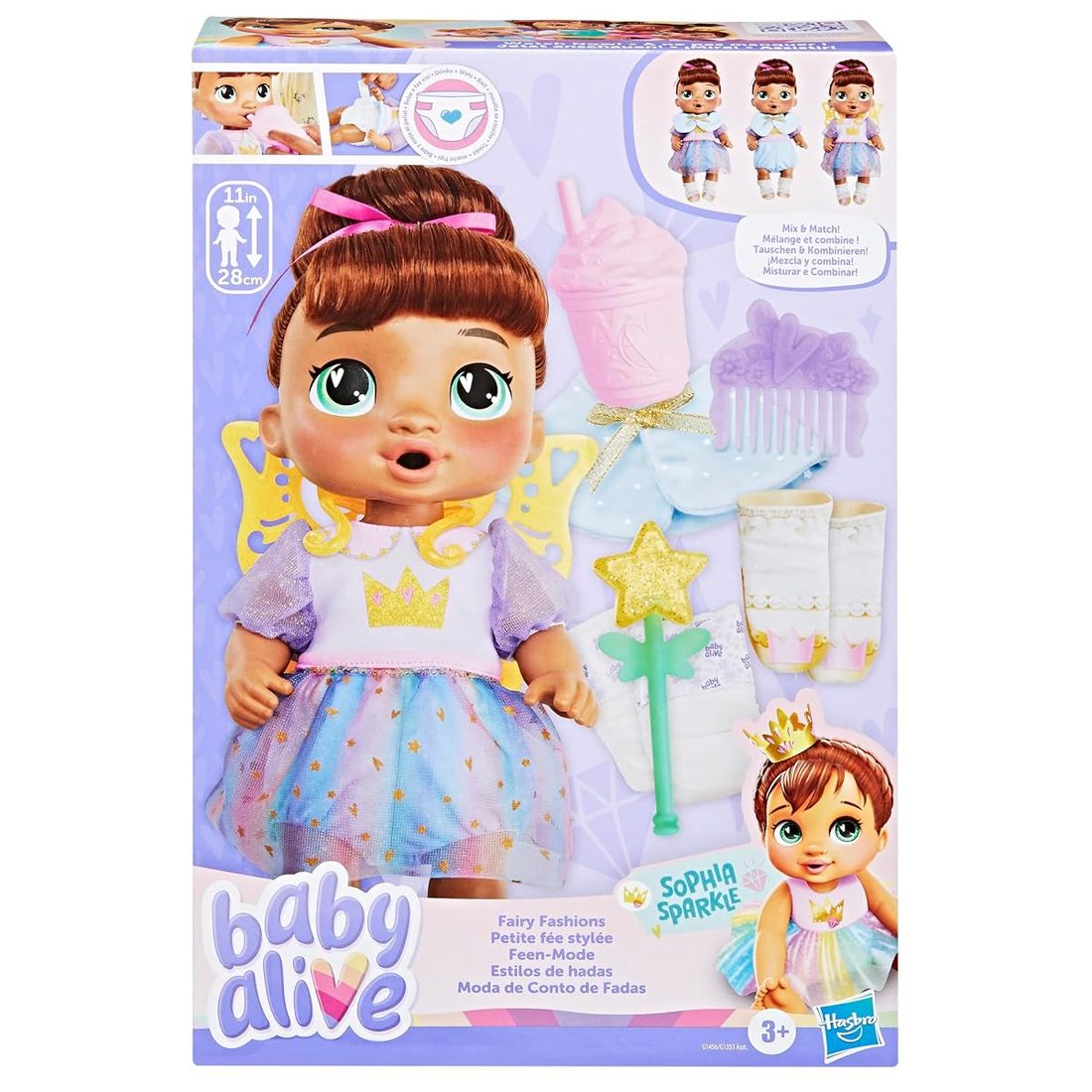 Fairy Fashions Sophia Sparkle Doll, view 2