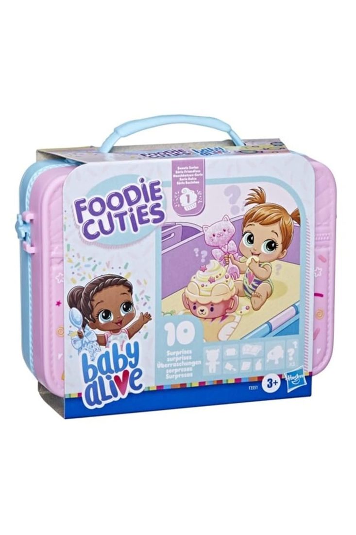 Foodie Cuties, Lunchbox-Style Case Baby Alive doll set