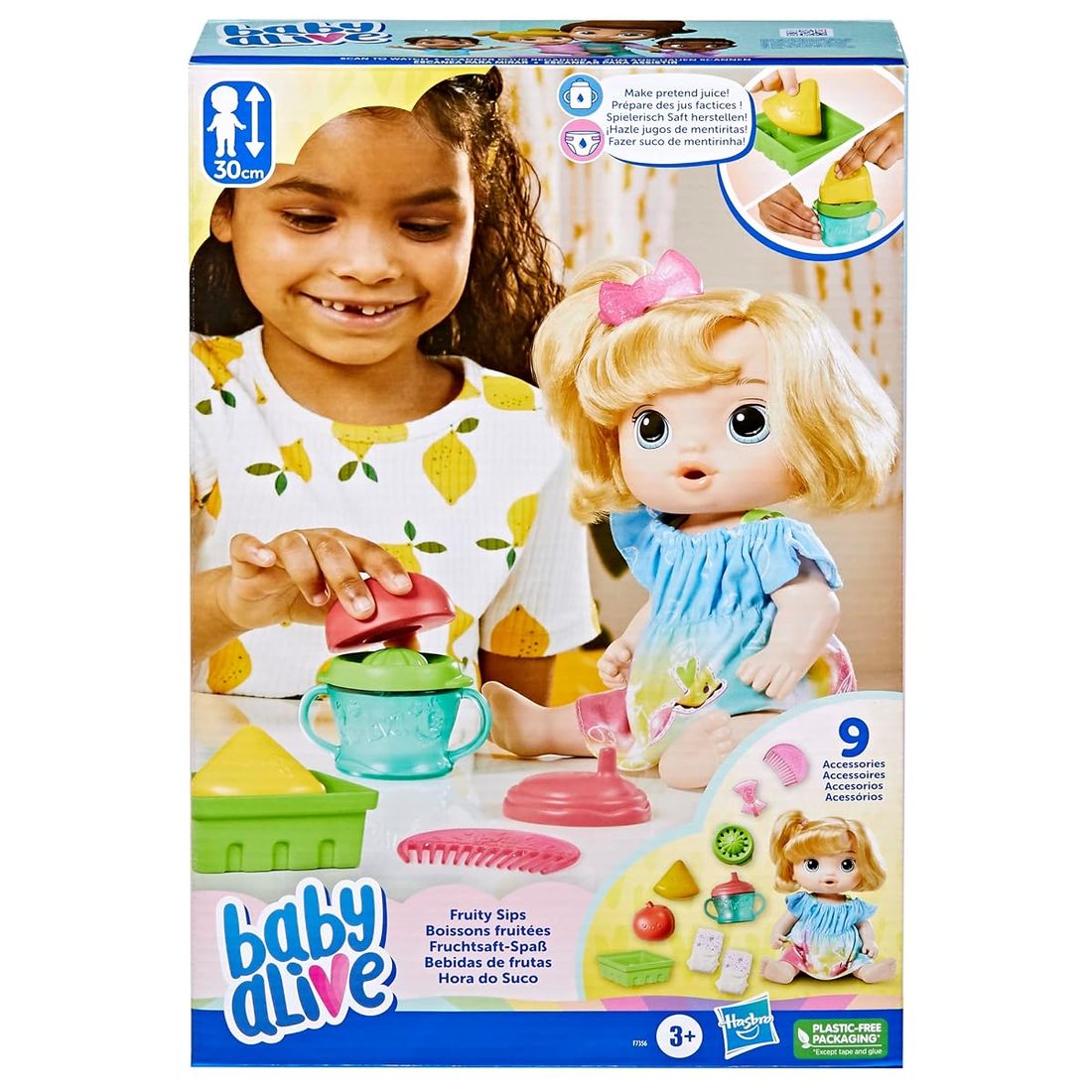 Fruity Sips Doll, Blonde Hair, view 2
