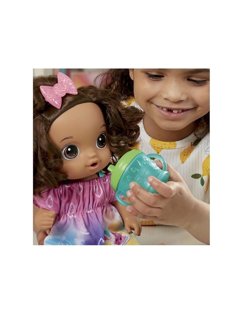 Fruity Sips Doll, Brown Hair, view 5
