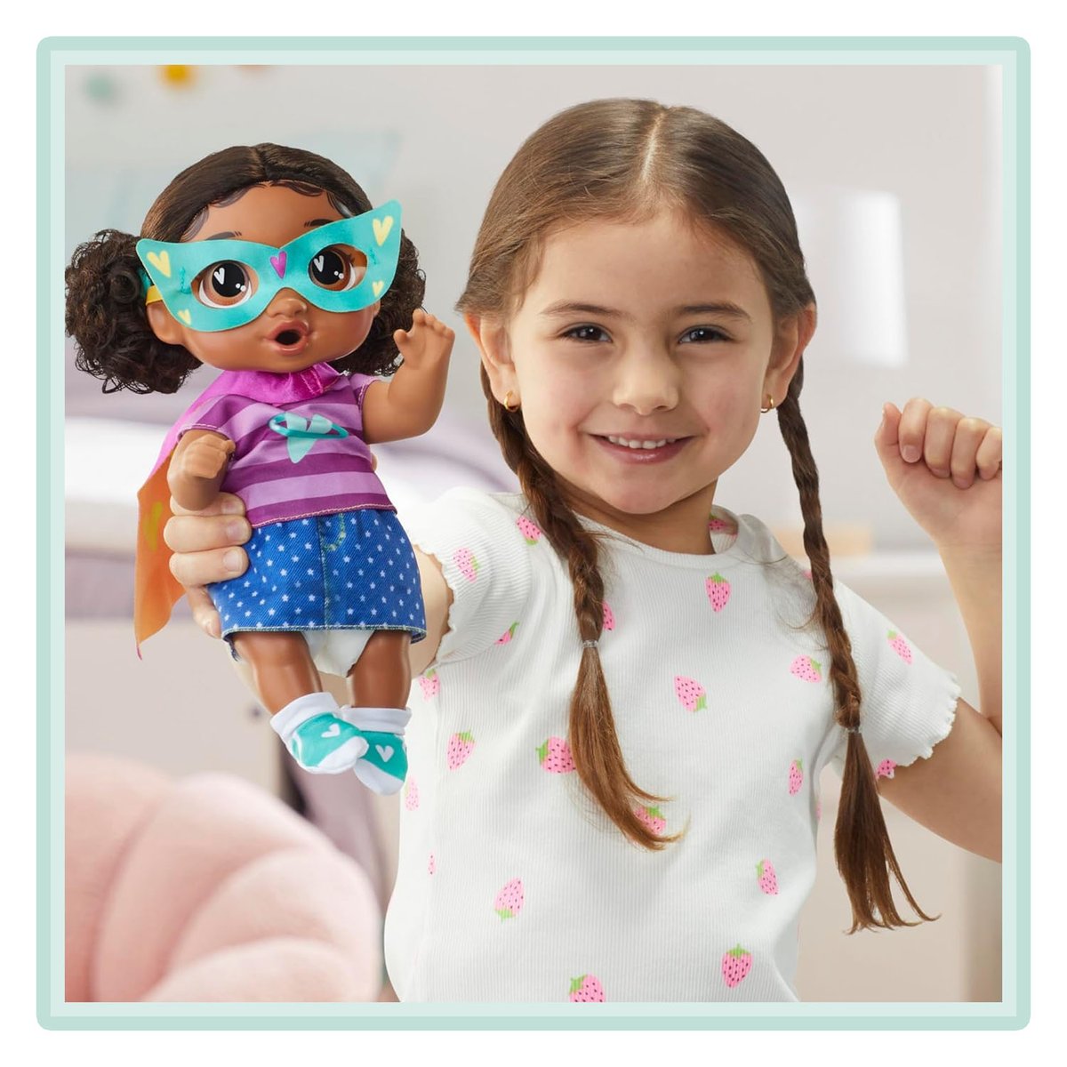 Baby Alive dolls at bottle time