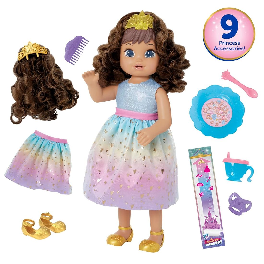 Princess Ellie Grows Up, Brown Hair, view 2