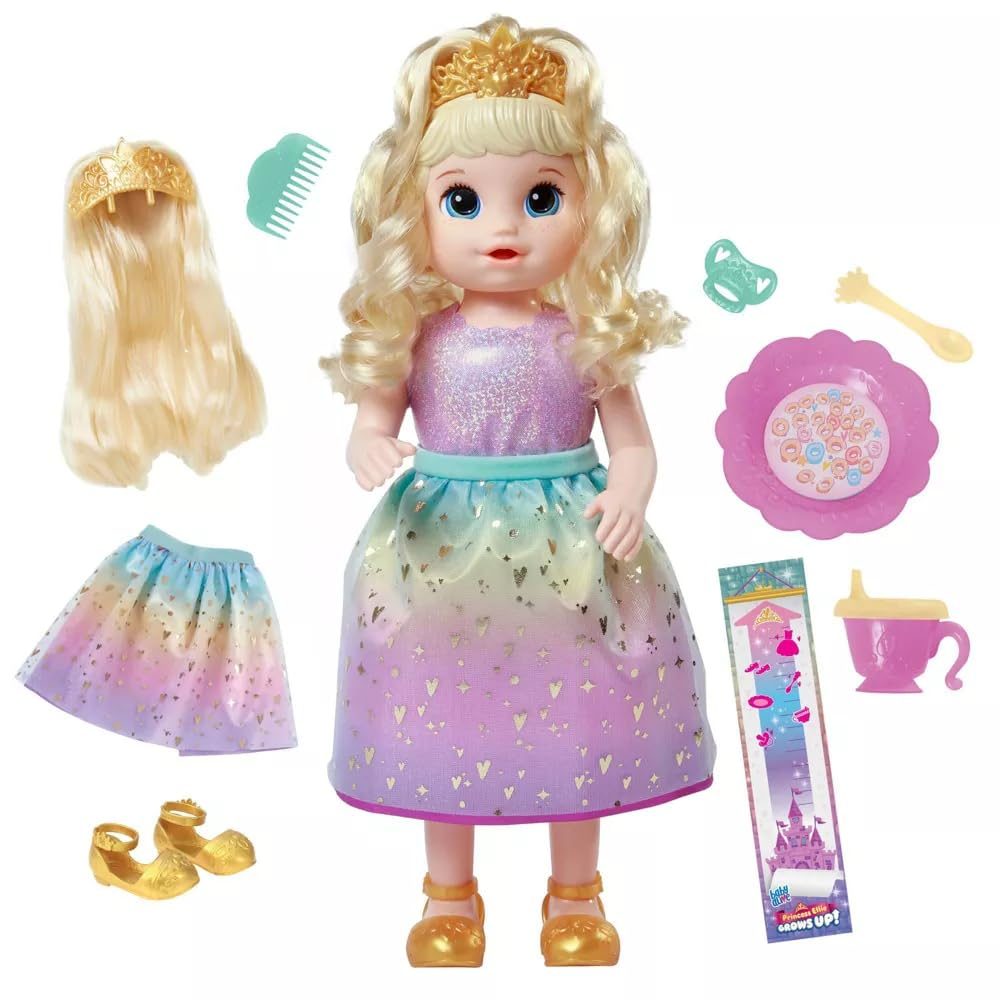 Princess Ellie Grows Up Baby Alive doll set