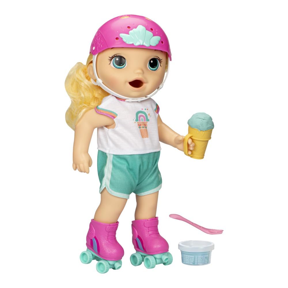 Roller Skate Baby, Blonde Hair, view 2