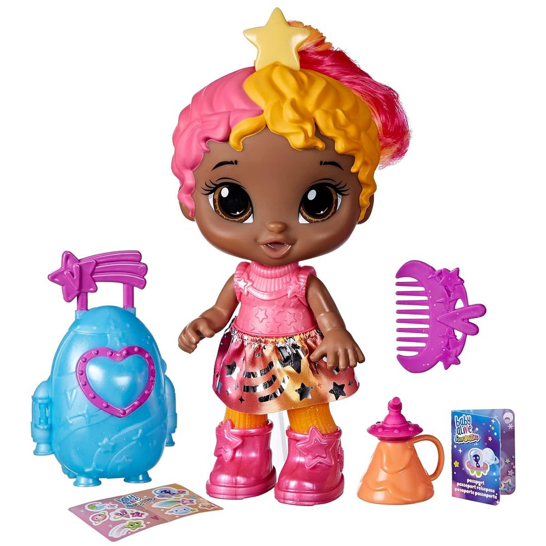 Star Besties Doll, Bright Bella Baby Alive doll set
